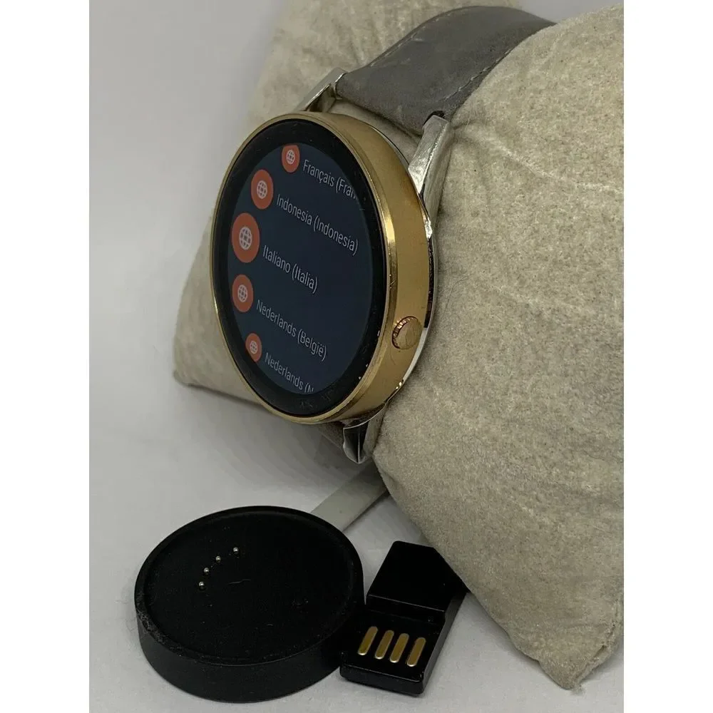 Fossil Gen 3 FTW7001 Brown Leather Digital Dial Genuine Smart Watch ZA417